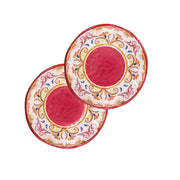 BORGO Set 2 Soup Plates 100% Melamine 19 5 cm In Gift Box
