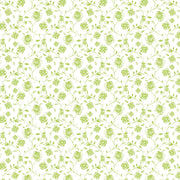Mayflower Green 20 Napkins 38X38 Flowers Full