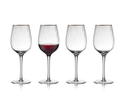 Red wine glass Palermo Gold 40 cl 4 pcs
