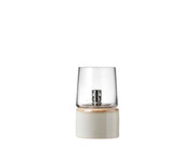 Oil lamp Gastro Dia. 8.5 x 14 cm Cream Stoneware/Steel/Glass