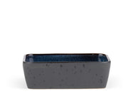 Dish rect. 19x14cm black/darkb