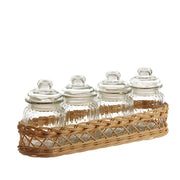 (#)Midollino Wicker For 4 Versilia Cont.