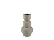 Vase Vilde 11x21 Grey Stoneware