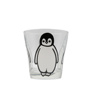 Jane Foster Glass Tumbler 250ml - Baby Penguin