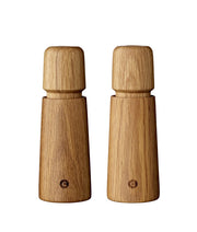 Crushgrind - Stockholm Pepper and Salt Oak Grinders - 2 Pieces