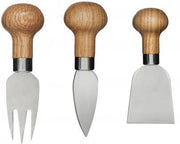Sagaform Oval Oak Cheese Set, 3 Pcs | Hype Design London