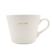 Keith Brymer Jones Bucket Mug 350ml - cat lady | Hype Design London
