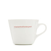 Keith Brymer Jones Mug overworked/underpaid | Hype Design London