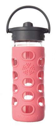 Lifefactory 12oz (350ml) Glass Bottle with Straw Cap | Hype Design London