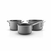 Grey Line 3 pcs. Cookware set 1.8 l 2.5 l  3.8 l ceramic Slip-LetÂ® coating