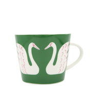 Scion Living Mug 350ml - Swim Swam Swan - Mint Leaf