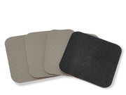 Coasters 10x10 cm 4 pcs Black/Grey