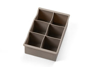 Ice cube tray large grey