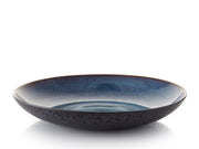 Serving.Dish 40 cm black/D.blue BITZ