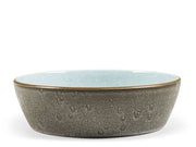 Bowl 18cm grey/lblue BITZ