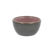 Bowl 10 cm Grey/Light pink BITZ