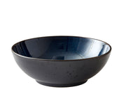 Salad bowl 30cm black/darkblue BITZ