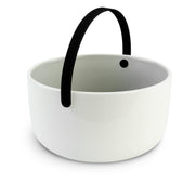 Promenade - Ceramic bowl diam 15 cm with handle - black