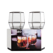 Geo Glass Black 2 Pack