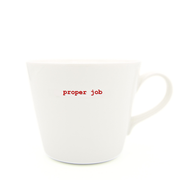 Bucket Mug Medium  - 350ml - proper job