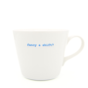 Bucket Mug Medium - 350ml - fancy a shift?