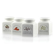 Conserva Ceramic Covered Containers Spices 4 Pcs Mix Gb