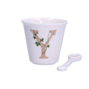 UNICO CUP 'Y' W/O HANDLE W/SPOON 75 ccGB