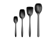 Pot spoon set 4 parts NEW Classic Carbon black