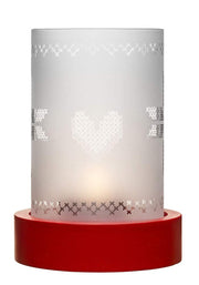 X-mas candle lantern small  2-pack