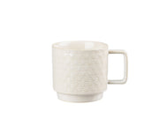 Mug Elstra 0.3 liter Stoneware Offwhite ass.