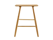 High stool Bodo 46.5x28x64 cm Nature oiled Solid oak