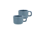 Espresso cup Fjord 0,1 liter 2 pcs Blue Porcelain