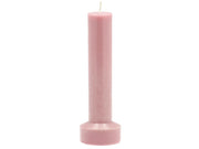 Pillar candle Styles D8 x 23 cm Rose Paraffin/Stearin