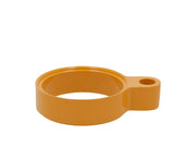 Candlestick Halo 16 x 3.6 cm Amber Aluminum