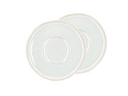 Saucer Allure D13.2 cm 2 pcs Cream Stoneware