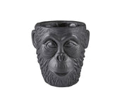 Flowerpot Calbe Gorilla D22x22 Black Cement