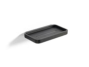 Showershelf Rim 22x11x2 cm Black