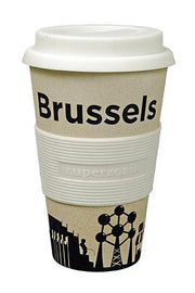 Zuperzozial cruising travel mug brussels white | Hype Design London