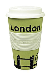 Zuperzozial cruising travel mug london willow green | Hype Design London