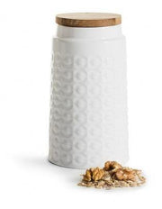 Sagaform Oak jar with lid