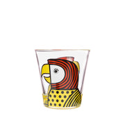 Jane Foster Glass Tumbler  Parrot | Hype Design London