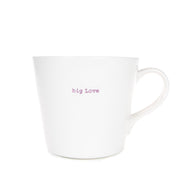 Keith Brymer Jones Large Bucket Mug big Love (lilac) | Hype Design London