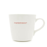 Keith Brymer Jones Large Bucket Mug le grand amour! | Hype Design London