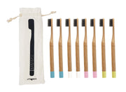 Cookut- Bamboo Toothbrush Set of 8 BAM BAM | Hype Design London