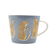 Scion Living Mug 350ml - Lionel Leopard - Denim | Hype Design London
