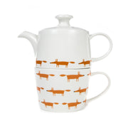 Scion Living Mr Fox - Tea for One - Ceramic & Orange | Hype Design London