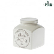 La Porcellana Bianca Garlic Storage Jar 0.5L | Hype Design London